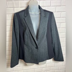 ANTONIO MELANI Women's blue  and Gray Blazer/size 14